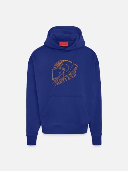 Helm - Hoodie- made by SPREAD - Iconic Blue