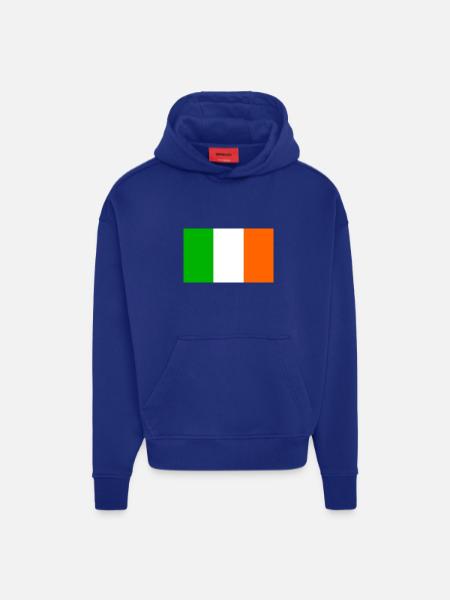 Irish Flag - Hoodie- made by SPREAD  - Iconic Blue