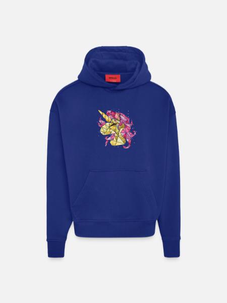 Einhorn Mila Chibi Kind - Hoodie- made by SPREAD - Iconic Blue