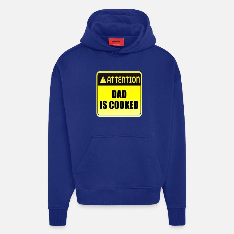 Dad Mood - Hoodie- made by SPREAD  - Iconic Blue