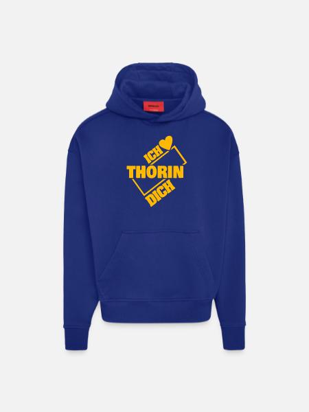 Couple Thorin - Hoodie- made by SPREAD  - Iconic Blue