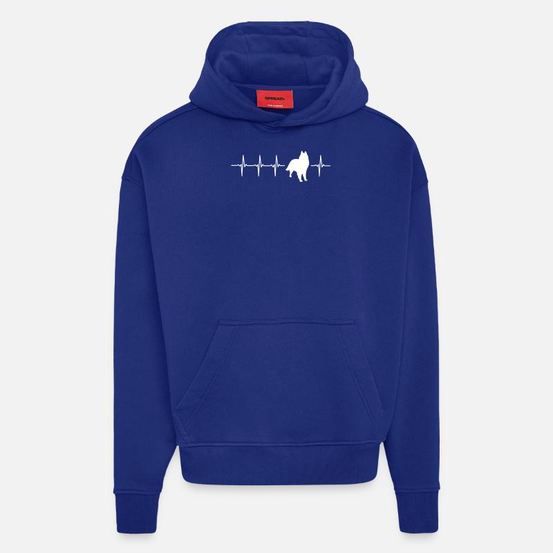 Funny Groenendaeler Gift Idea - Hoodie- made by SPREAD  - Iconic Blue