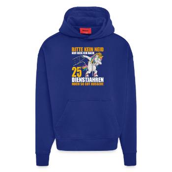 25 Jahre im Dienst 25 Jähriges Dienstjubiläum - Hoodie- made by SPREAD  - Iconic Blue - Vorne