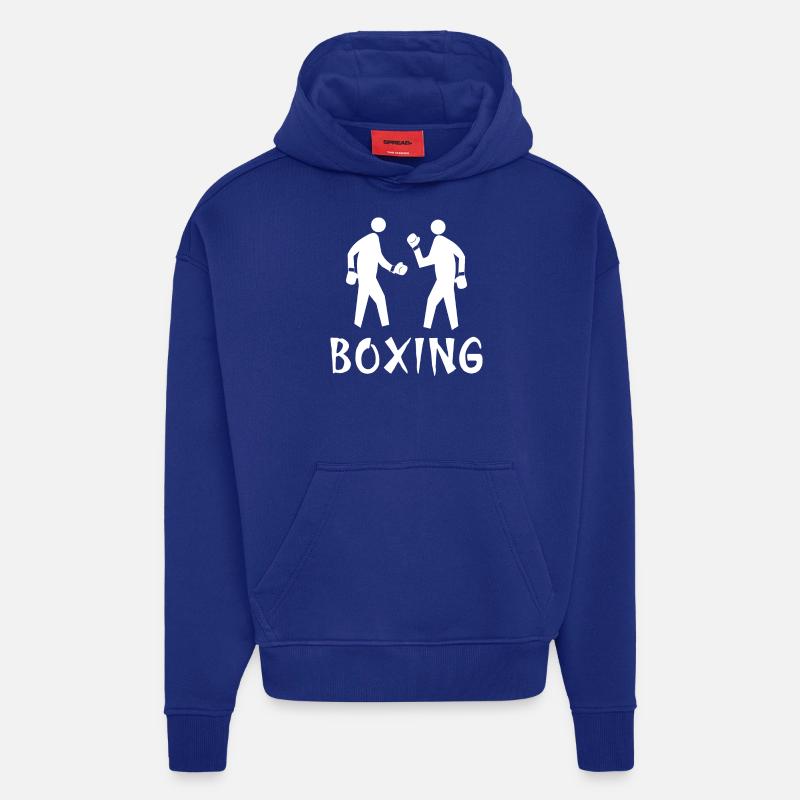 Boxen - Hoodie- made by SPREAD - Iconic Blue