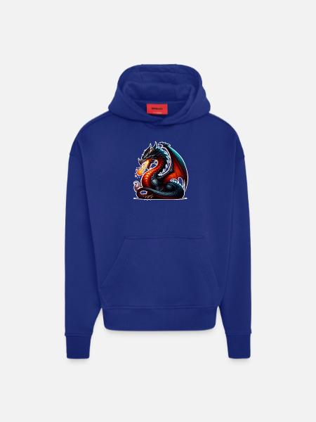 Drache - Hoodie- made by SPREAD - Iconic Blue