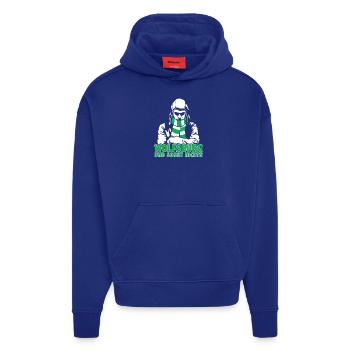 Wolfsburg und sonst nichts - Hoodie- made by SPREAD  - Iconic Blue - Vorne
