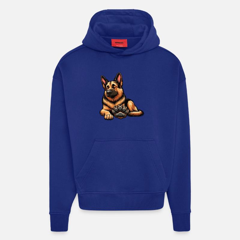 Deutscher Schäferhund Schäferhunde Schäferhunde - Hoodie- made by SPREAD  - Iconic Blue