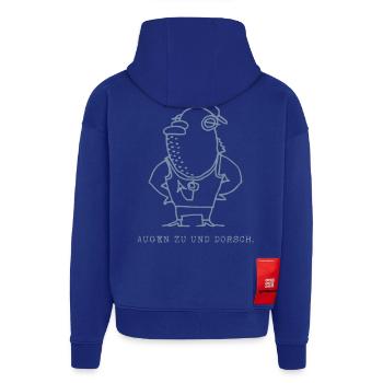 Fischköppe / Fischkopp / Dorsch - Hoodie- made by SPREAD  - Iconic Blue - Hinten