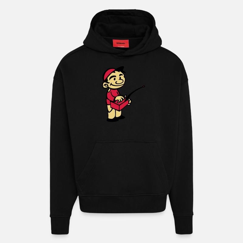 modell Kind mit Modellfunksteuerung - Hoodie- made by SPREAD - SOLID BLACK
