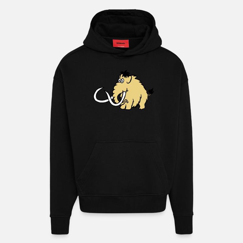 Mammut - Hoodie- made by SPREAD  - SOLID BLACK