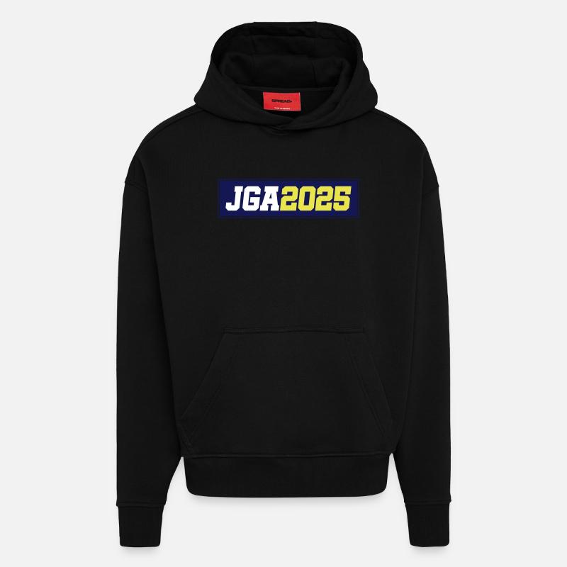 Jga 2025 - Hoodie- made by SPREAD  - SOLID BLACK