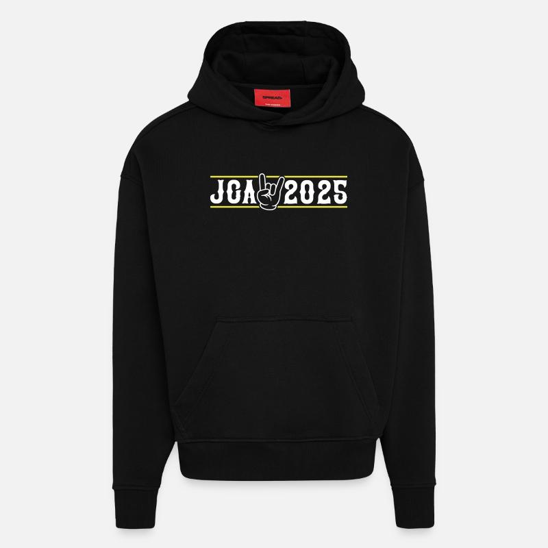 Jga 2025 Junggesellen Abschied - Hoodie- made by SPREAD - SOLID BLACK