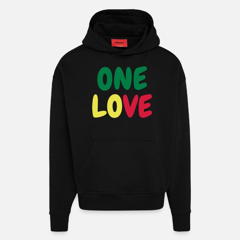 Cannabis / Drogen / Haschisch / Alkohol / Weed - Hoodie- made by SPREAD  - SOLID BLACK