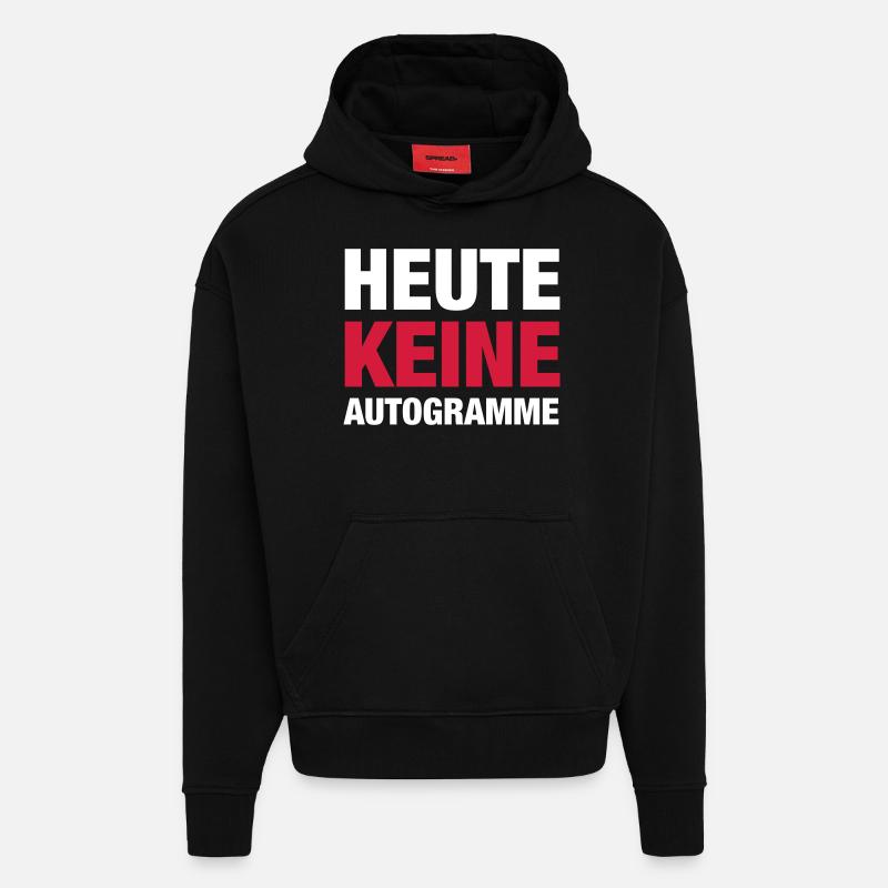 cool - Hoodie- made by SPREAD  - SOLID BLACK
