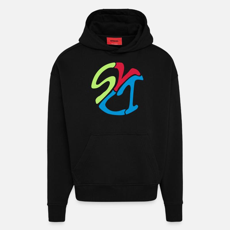 Sylt_farbe - Hoodie- made by SPREAD - SOLID BLACK