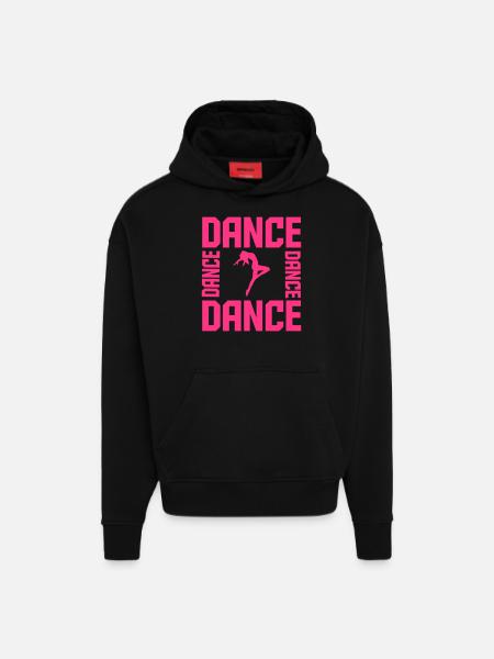 Dance - Hoodie- made by SPREAD  - SOLID BLACK