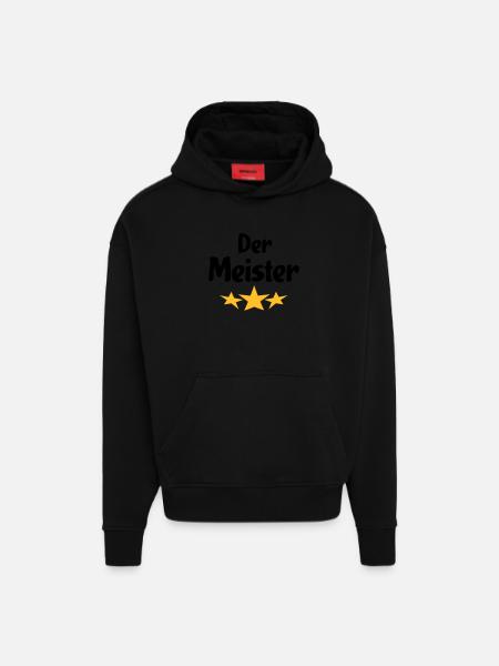 Funny gifts for the - Hoodie- made by SPREAD  - SOLID BLACK
