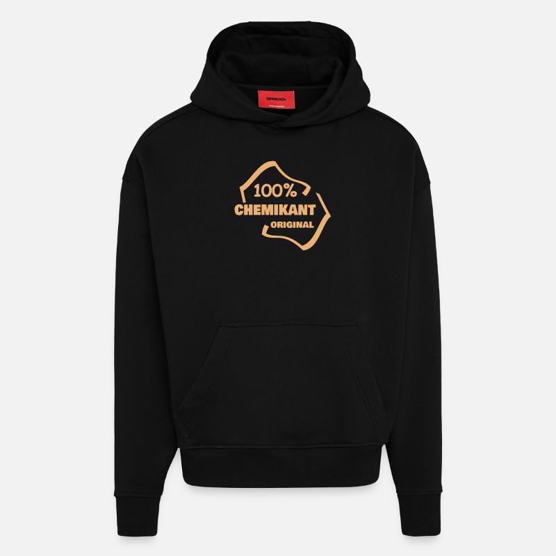 Beruf Chemikant - Hoodie- made by SPREAD  - SOLID BLACK