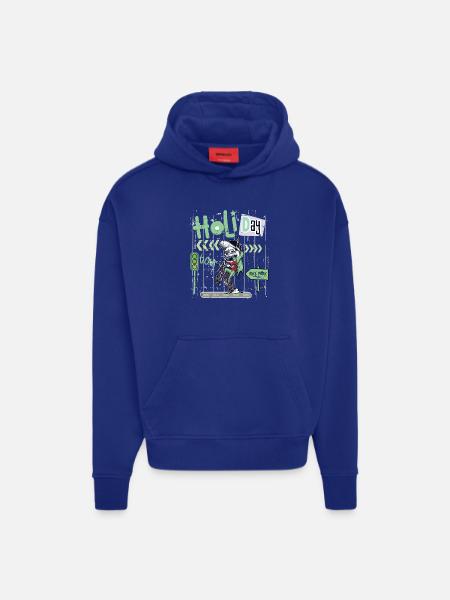 Bike Park Tour - Hoodie- made by SPREAD - SOLID BLACK