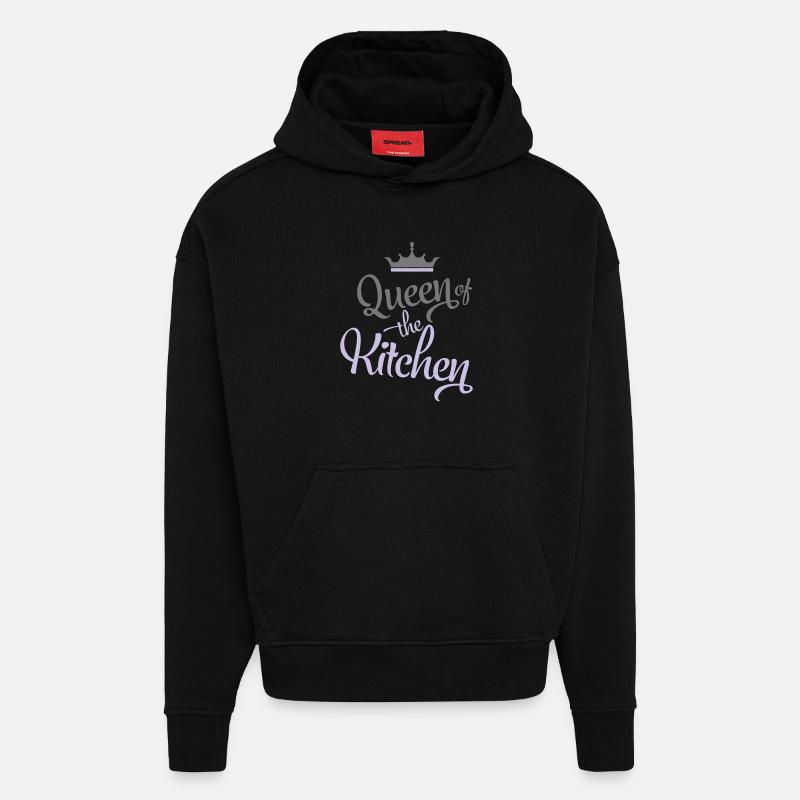 Kochen - Hoodie- made by SPREAD - SOLID BLACK