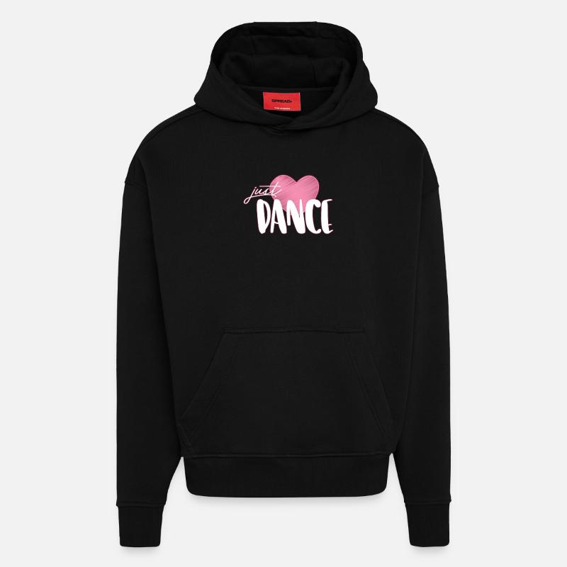 Dance - Hoodie- made by SPREAD  - SOLID BLACK