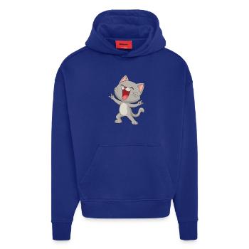Rock'n'Roll Miez - Hoodie- made by SPREAD  - SOLID BLACK - Vorne