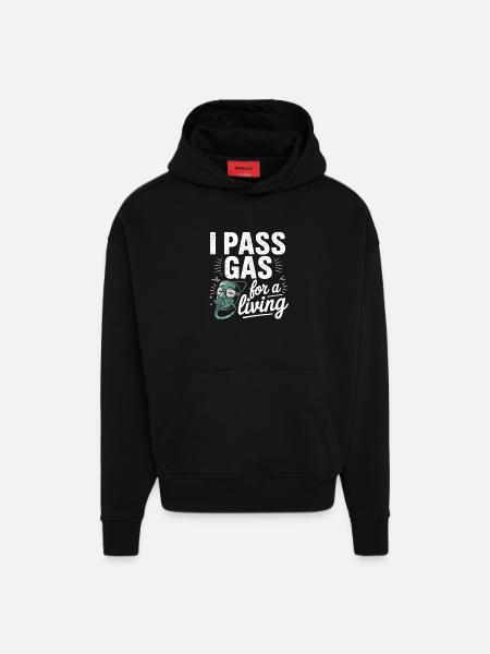 Motivating Nurse Graphic - Hoodie- made by SPREAD  - SOLID BLACK