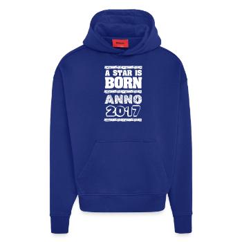 Jahr 2017 - Hoodie- made by SPREAD  - Iconic Blue - Vorne