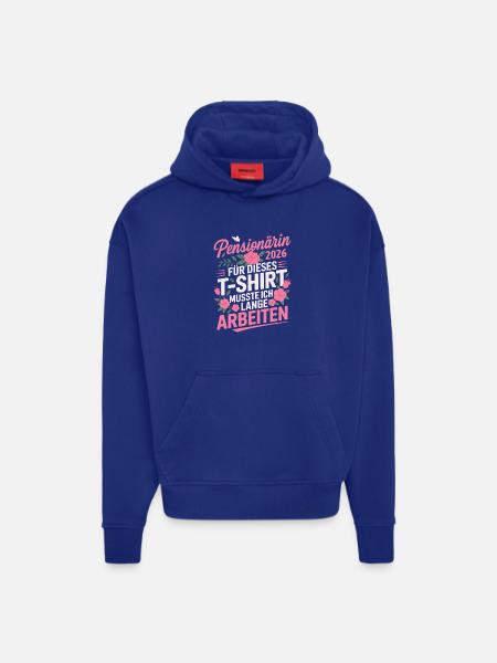 Pensioner 2026 - Hoodie- made by SPREAD - SOLID BLACK