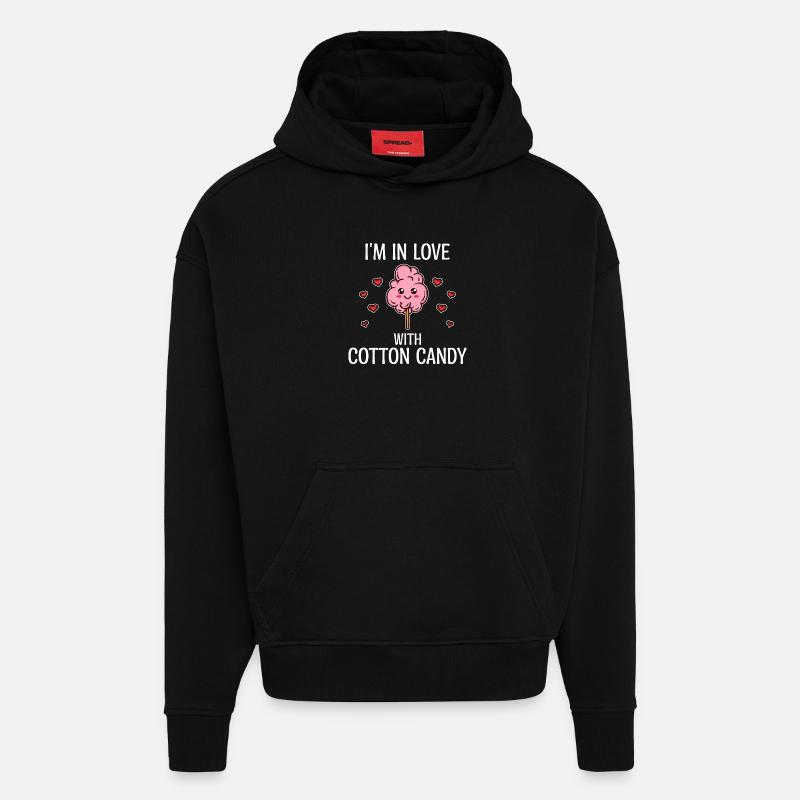 Candy Sugar Statement Sweets Delicious - Hoodie- made by SPREAD  - SOLID BLACK