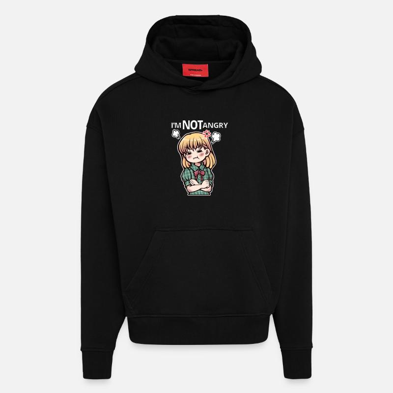 Ich bin nicht sauer! - Hoodie- made by SPREAD  - SOLID BLACK