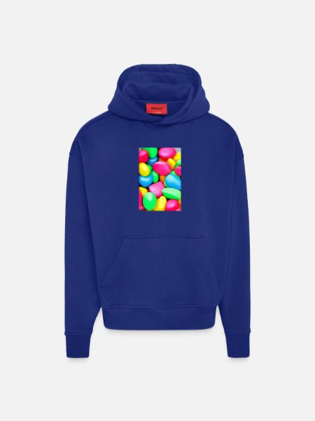 Bunte Bonbons - Hoodie- made by SPREAD - SOLID BLACK