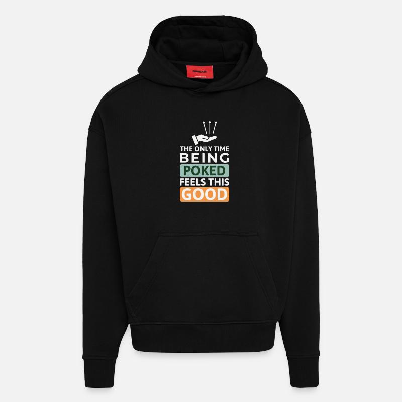 Licensed TCM Practitioner Expert Therapeutic  - Hoodie- made by SPREAD  - SOLID BLACK