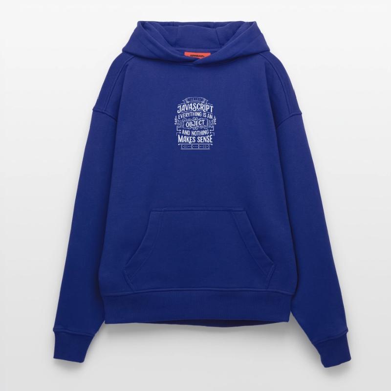 JavaScript: Everything is an object Hoodie- made by SPREAD 