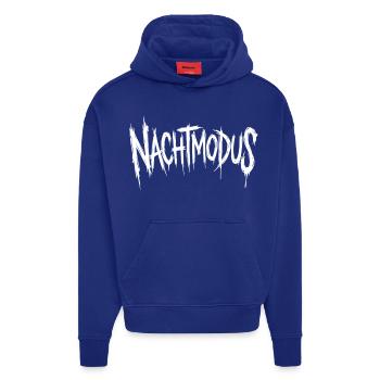 Night - Hoodie- made by SPREAD  - Iconic Blue - Front