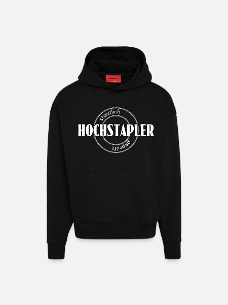 Hochstapler - Hoodie- made by SPREAD - SOLID BLACK