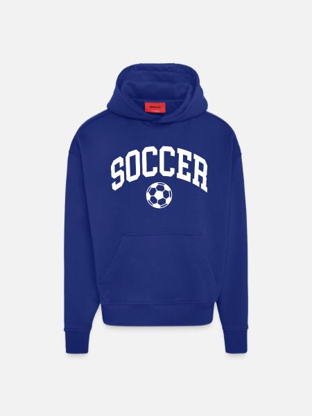 Soccer - Hoodie- made by SPREAD  - SOLID BLACK