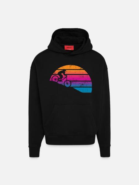 Hrvatska Fussball - Hoodie- made by SPREAD  - SOLID BLACK