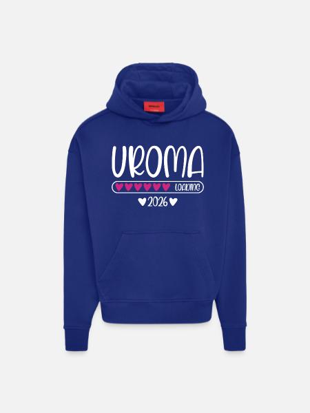 Uroma 2026 loading - Hoodie- made by SPREAD - SOLID BLACK