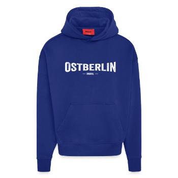 OSTBERLIN Original - Hoodie- made by SPREAD  - SOLID BLACK - Vorne