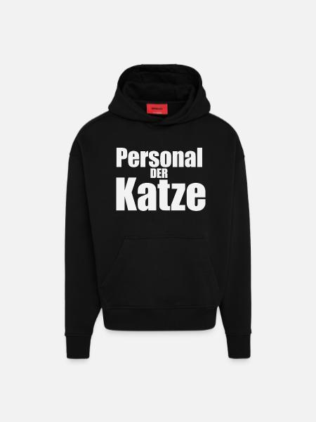 Personal-der-katze - Hoodie- made by SPREAD - SOLID BLACK