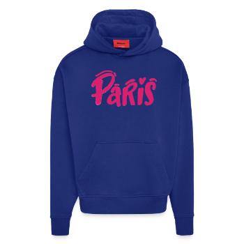 Paris - Hoodie- made by SPREAD  - SOLID BLACK - Vorne
