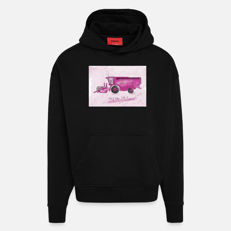 fullsizeoutput 1612 - Sweat à capuche bio épais oversize fabriqué en UE - SOLID BLACK