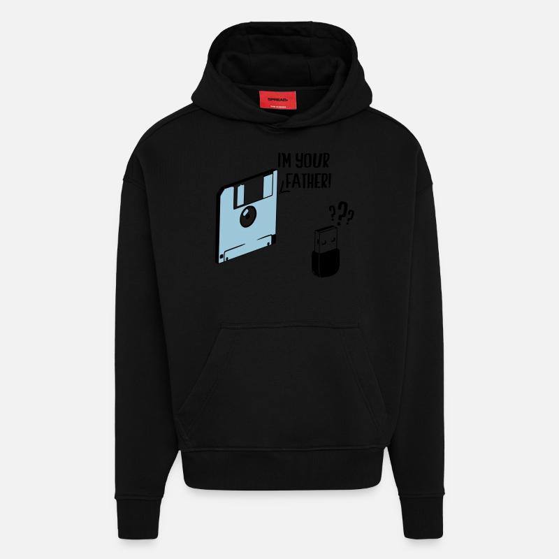 Ich bin dein Vater - Hoodie- made by SPREAD - SOLID BLACK