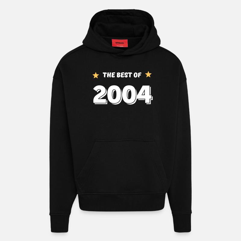 Das Beste aus 2004 - Hoodie- made by SPREAD  - SOLID BLACK