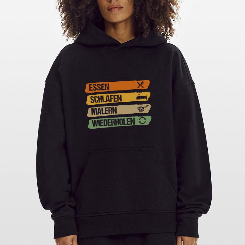 Master Painter Journeyman Painter Hoodie- made by SPREAD 