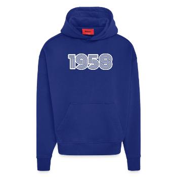 1958 - Hoodie- made by SPREAD  - Iconic Blue - Vorne