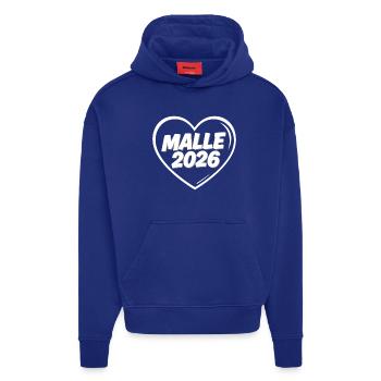 MALLE 2026 Party holiday in the heart - Hoodie- made by SPREAD  - Iconic Blue - Front