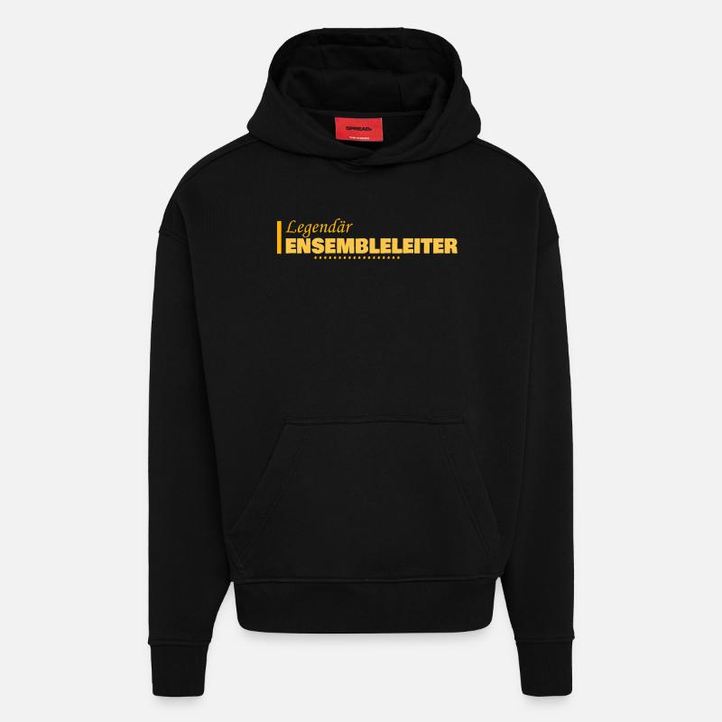 Beruf Ensembleleiter - Hoodie- made by SPREAD  - SOLID BLACK