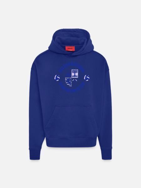 Gelsenkirchen (ID: 001013) - Hoodie- made by SPREAD - SOLID BLACK